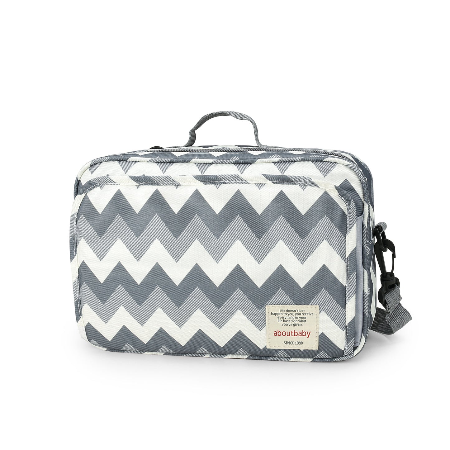 Waterproof Baby Stroller Diaper Bag with Print