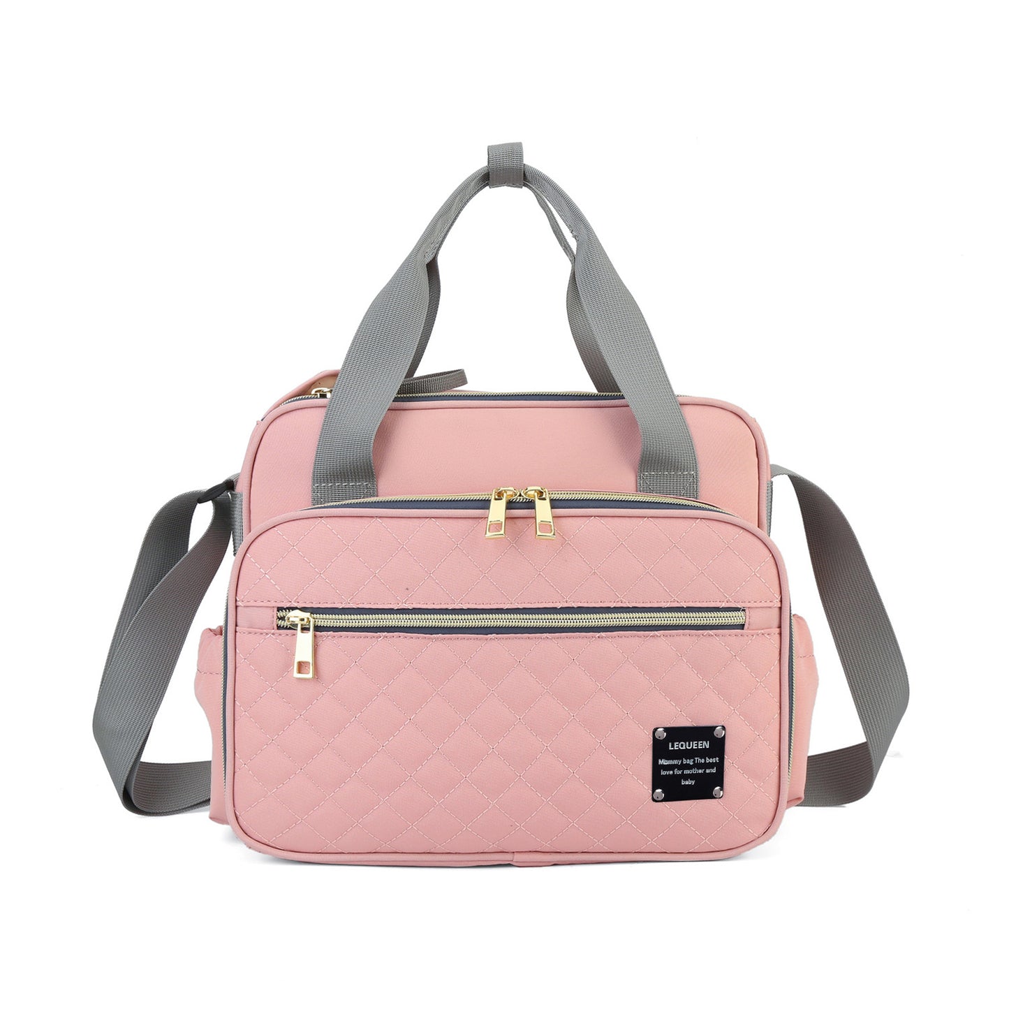 LEQUEEN Stylish Waterproof Multi-Function Mommy Bag