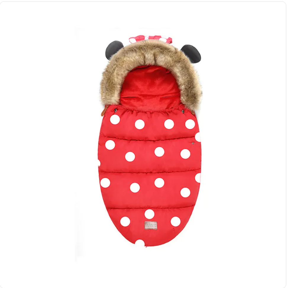 Babyschlafsack mit Anti-Strampel-Funktion und Seidenraupen-Kokoneffekt
