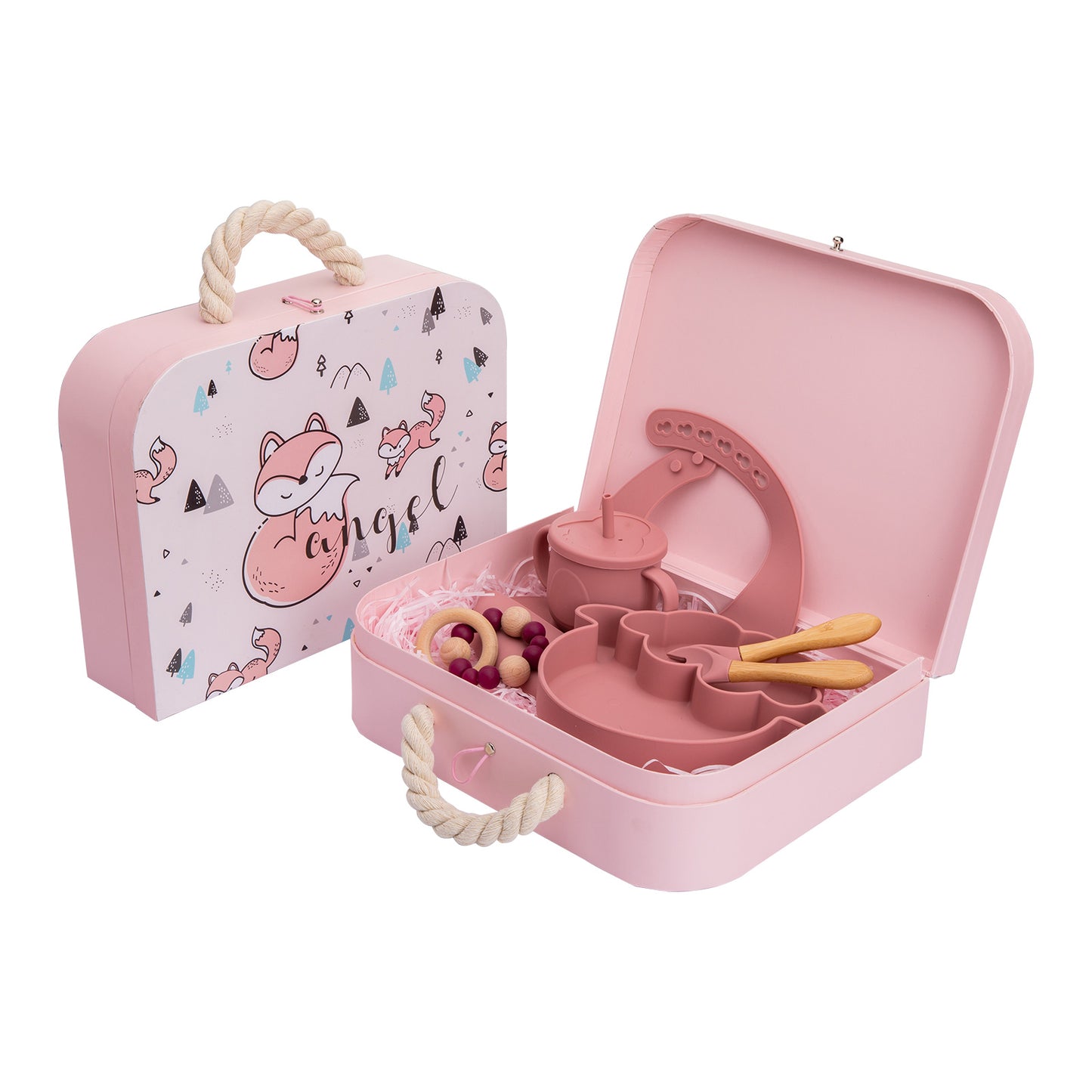 Baby Silicone Bowl Newborn 4 Piece Feeding Set