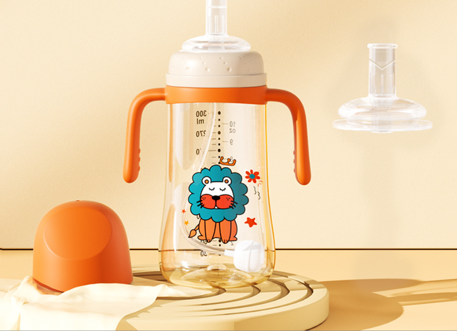 Newborn Baby Dual-Use Straw Drinking Cup