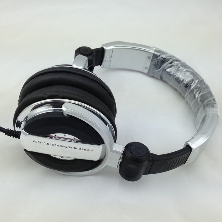 DJ1000 Over-Ear Metal Headphones with Deep Bass
