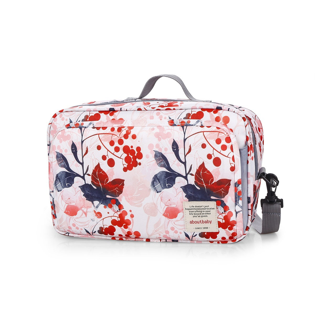 Waterproof Baby Stroller Diaper Bag with Print