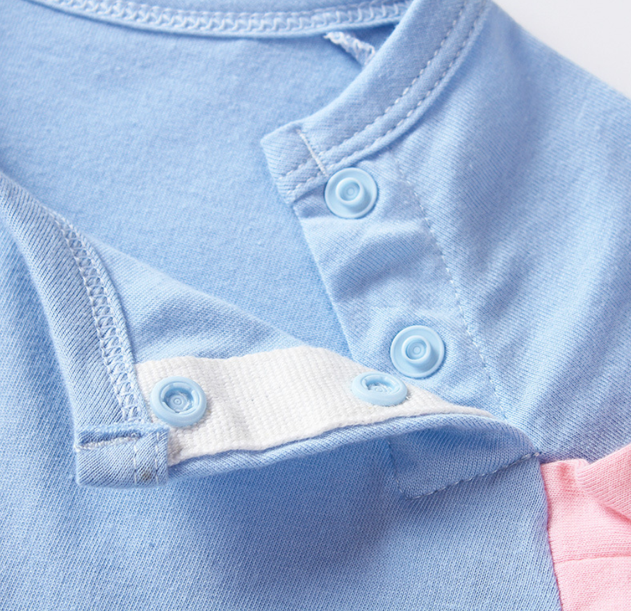 Baby Summer Romper for Boys - Korean Style Short Sleeve