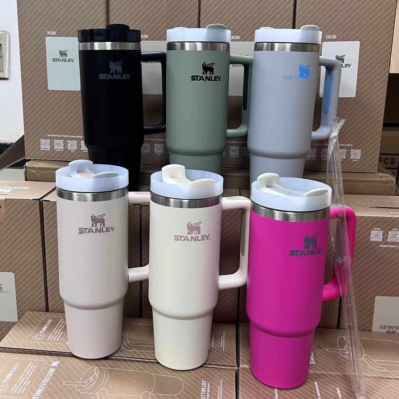 Stanley 30oz Edelstahl-Reisebecher für Autos
