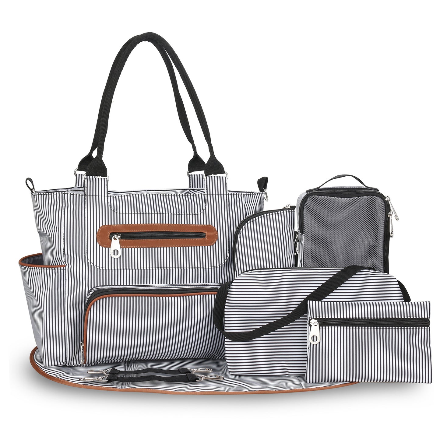 Mom's Multi-Functional Large Capacity Diaper Bag