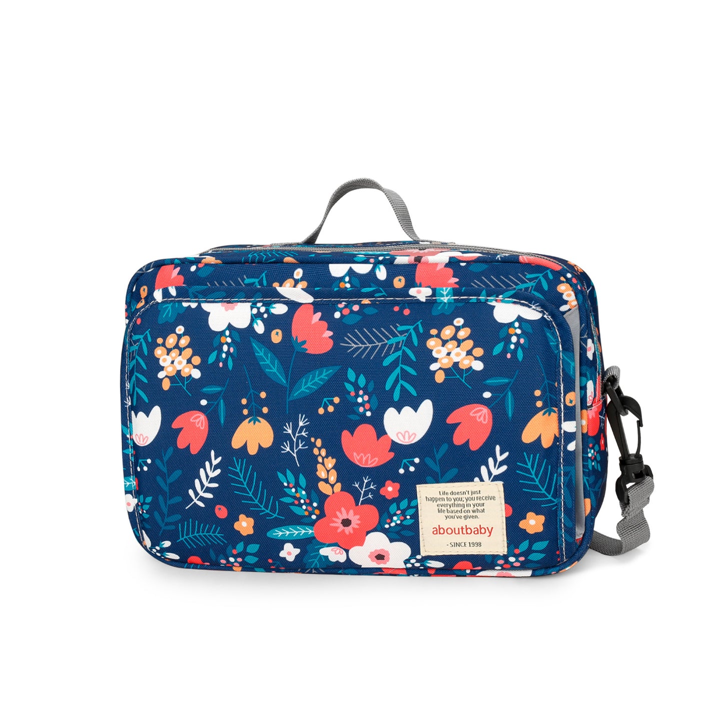 Waterproof Baby Stroller Diaper Bag with Print