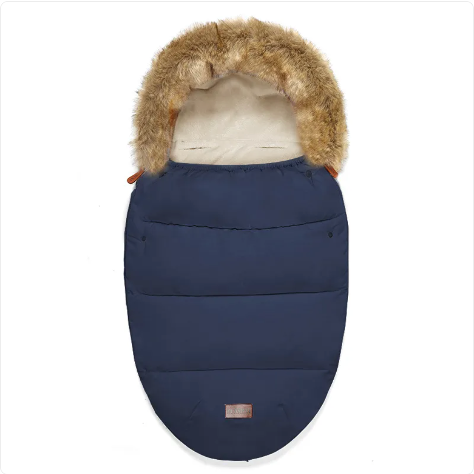 Babyschlafsack mit Anti-Strampel-Funktion und Seidenraupen-Kokoneffekt