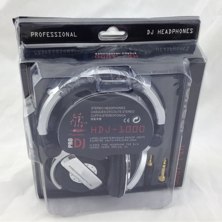 DJ1000 Over-Ear Metal Headphones with Deep Bass