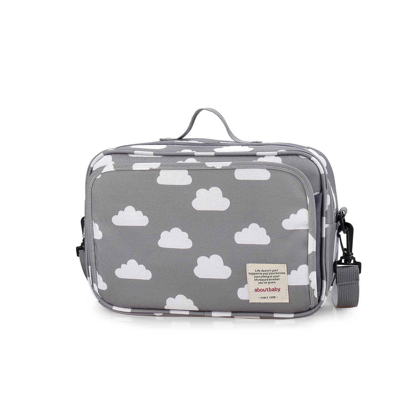 Waterproof Baby Stroller Diaper Bag with Print