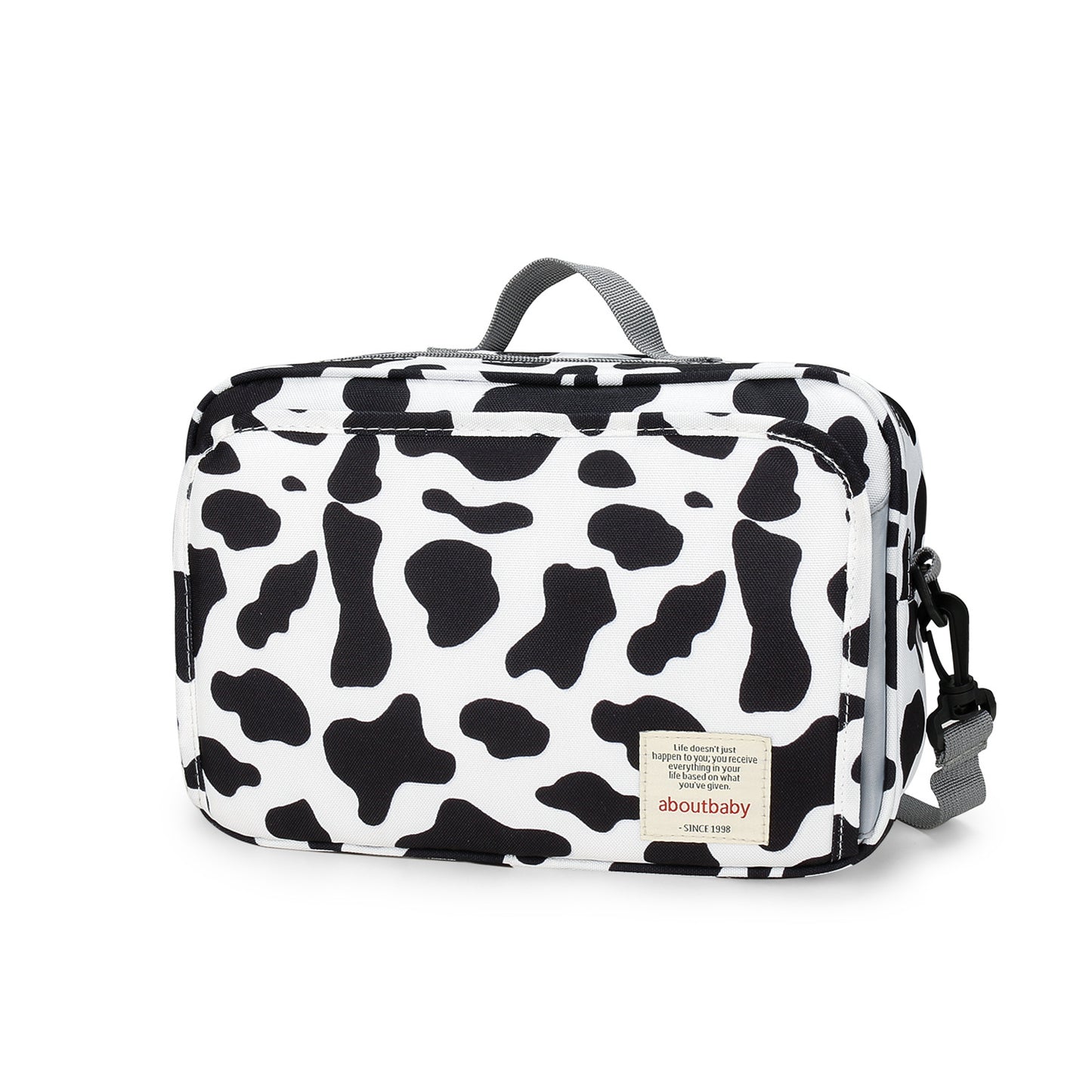 Waterproof Baby Stroller Diaper Bag with Print