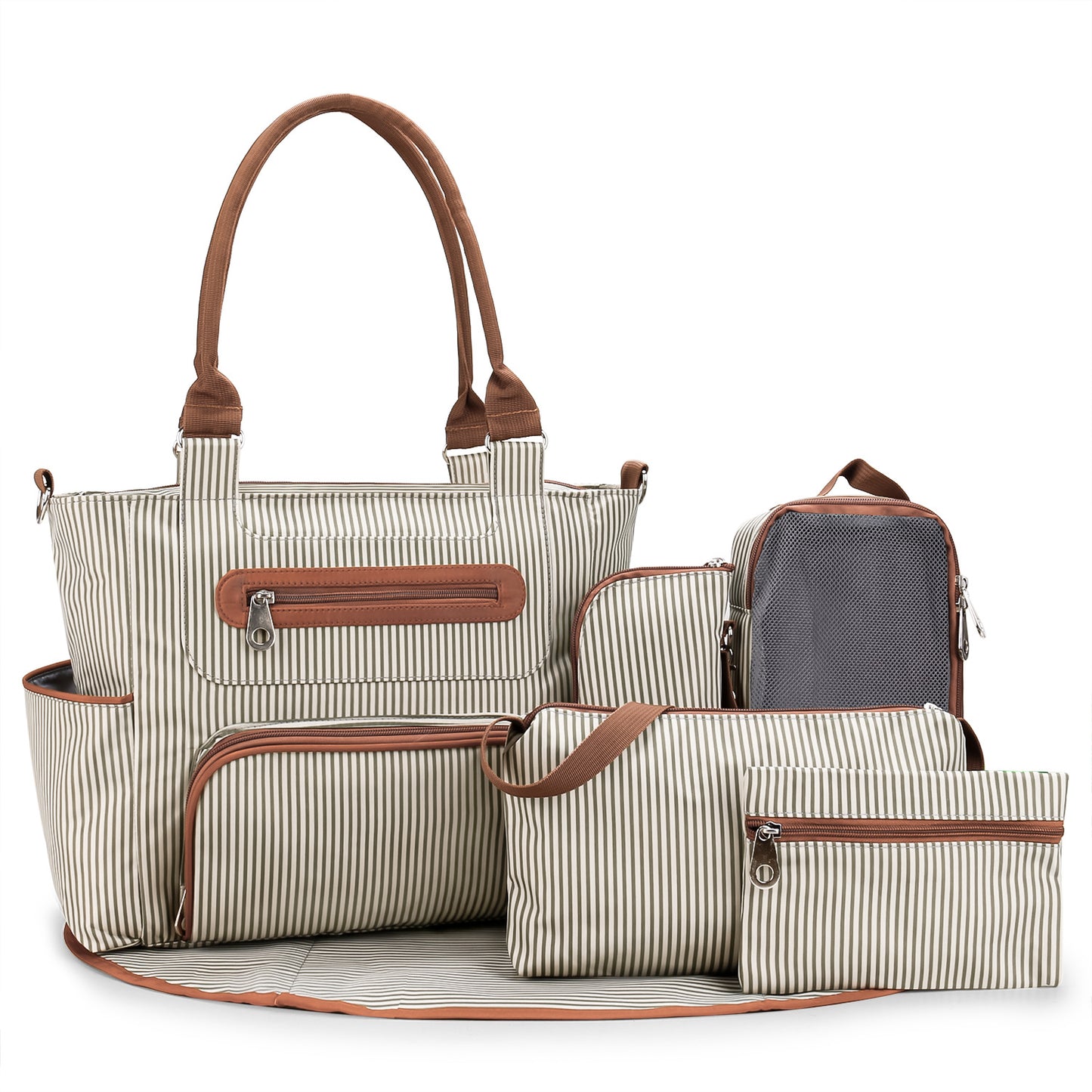 Mom's Multi-Functional Large Capacity Diaper Bag