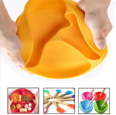 Silikon-Fütterungsset für Kinder