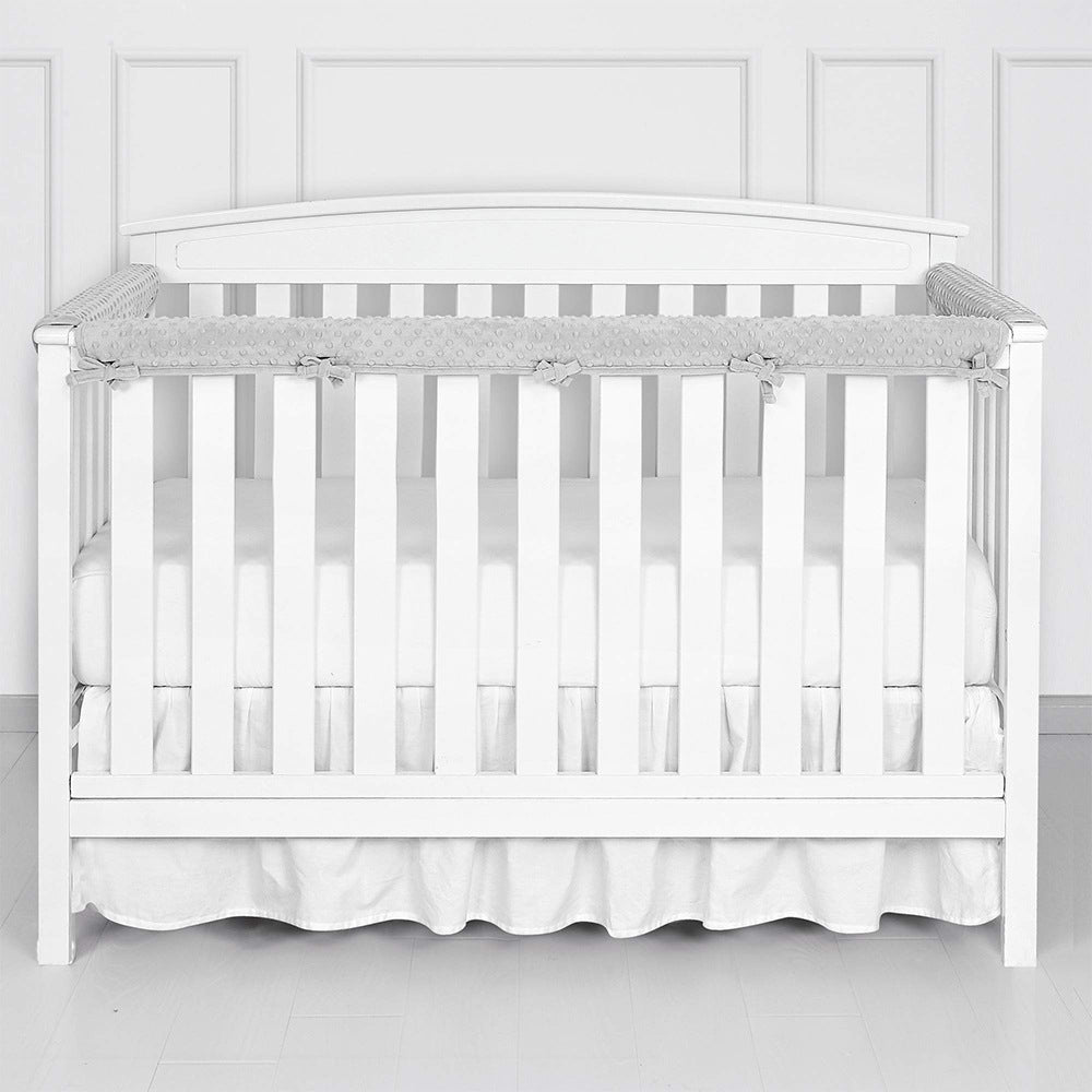 Baby Crib Plush Edge Bumper Guard for Safety
