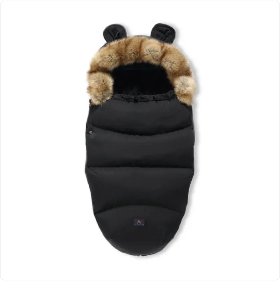 Babyschlafsack mit Anti-Strampel-Funktion und Seidenraupen-Kokoneffekt