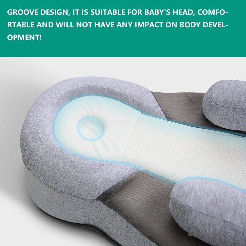 Anti-Reflux Baby Slope Pillow for Comfortable Feeding