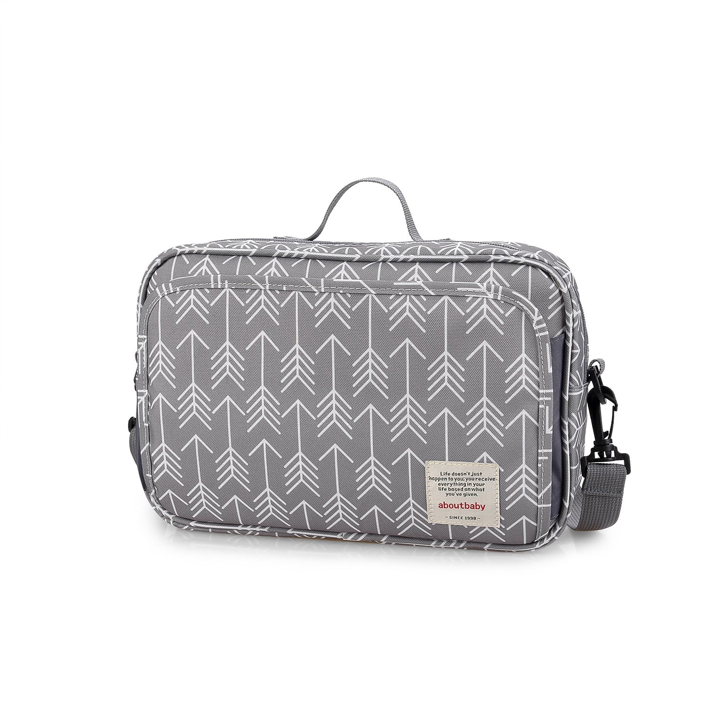 Waterproof Baby Stroller Diaper Bag with Print