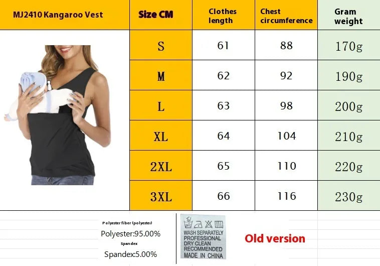 Kangaroo Dad DDMOMMY Multifunctional Clothing