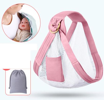 Baby Wrap Carrier Mesh Safe & Comfortable