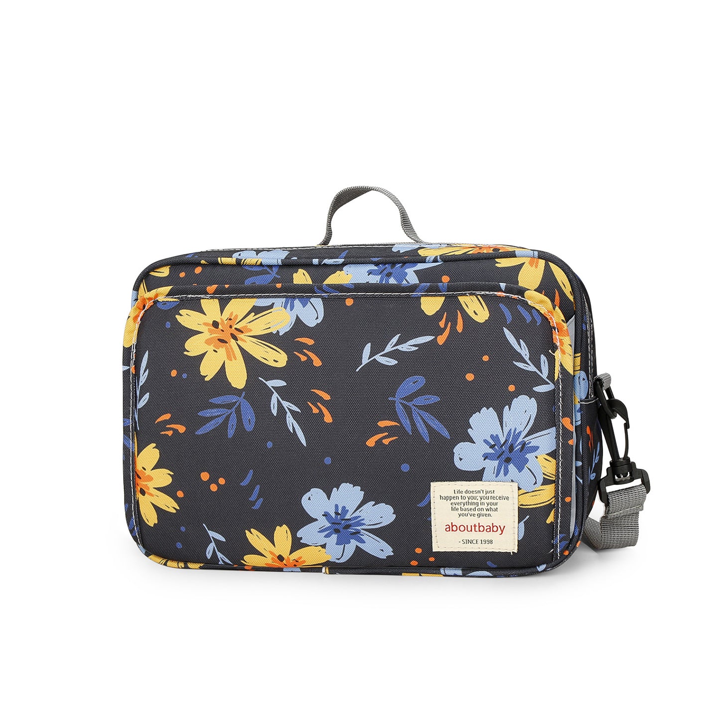 Waterproof Baby Stroller Diaper Bag with Print