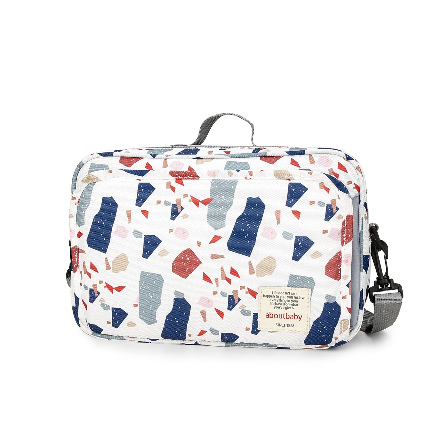 Waterproof Baby Stroller Diaper Bag with Print