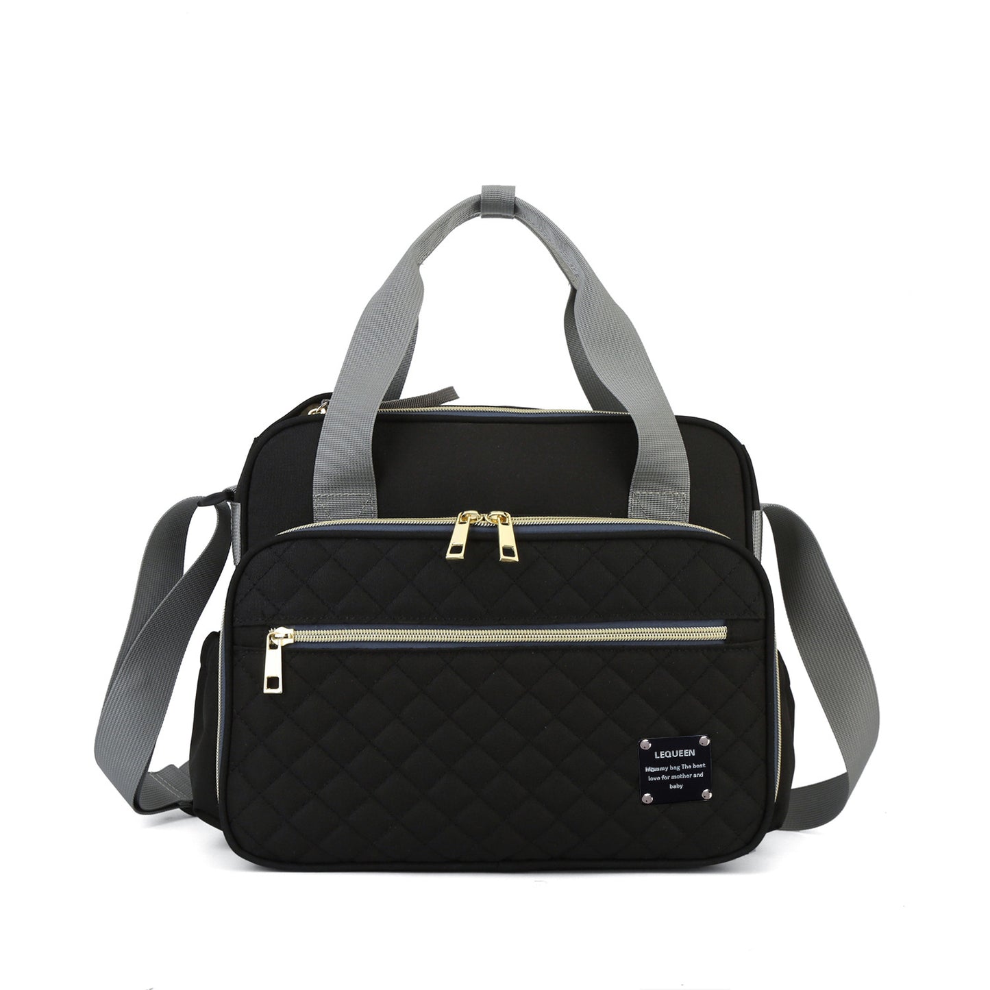 LEQUEEN Stylish Waterproof Multi-Function Mommy Bag