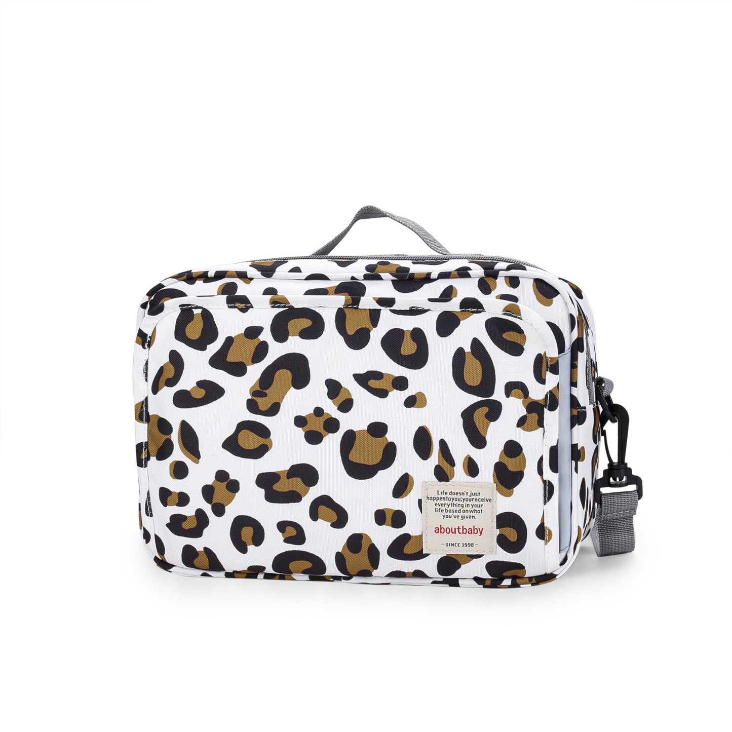 Waterproof Baby Stroller Diaper Bag with Print