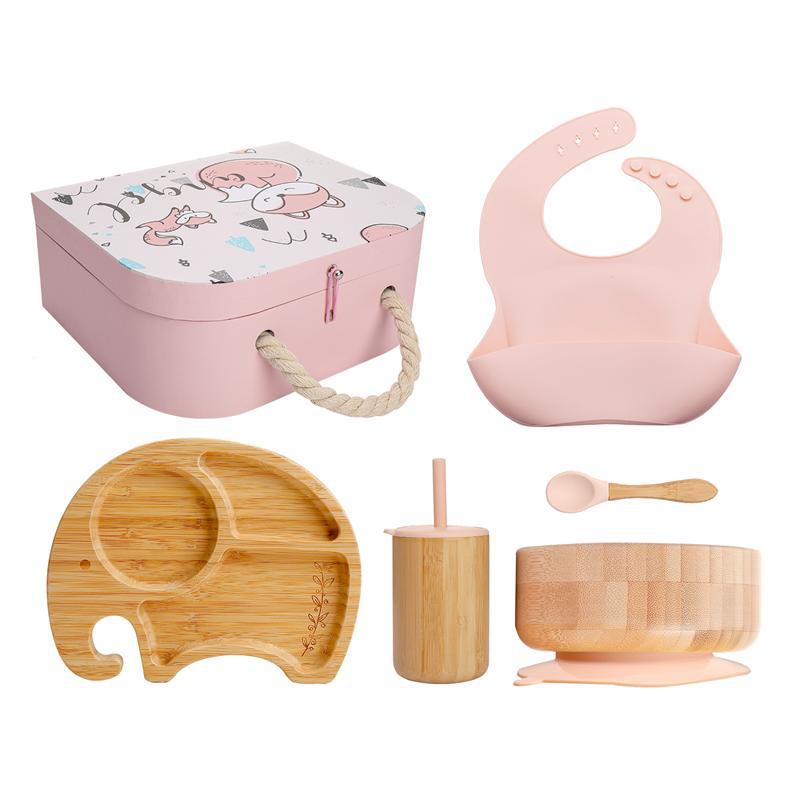 Baby Silicone Bowl Newborn 4 Piece Feeding Set