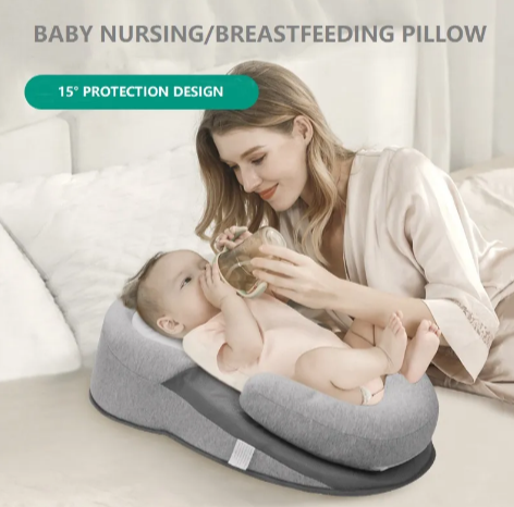 Baby Anti-Spit Milk Incline Pillow