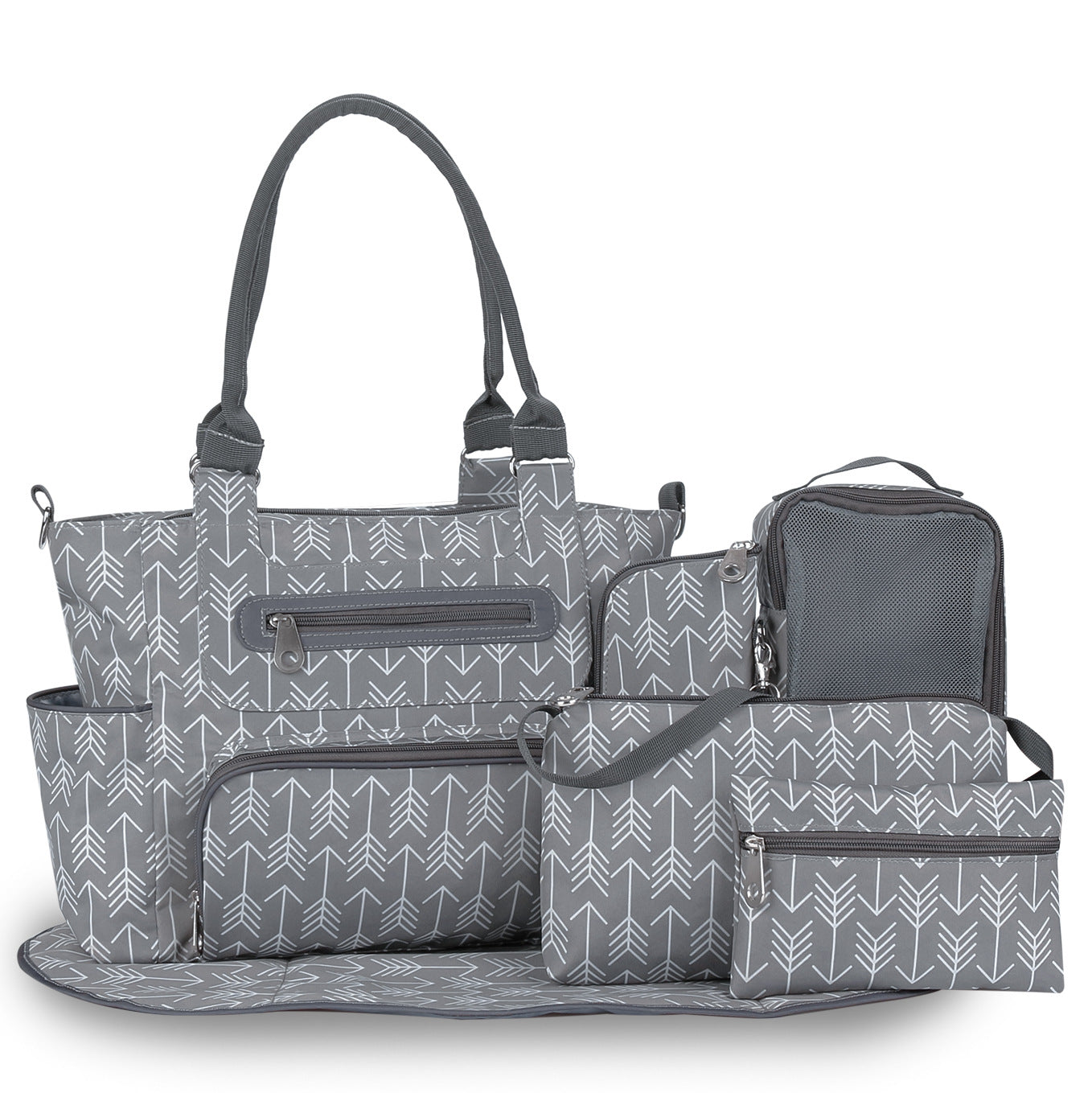 Mom's Multi-Functional Large Capacity Diaper Bag
