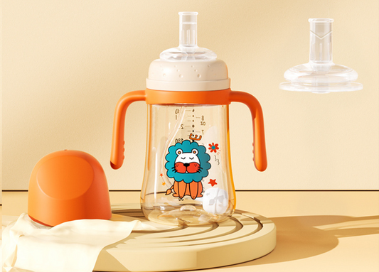 Newborn Baby Dual-Use Straw Drinking Cup